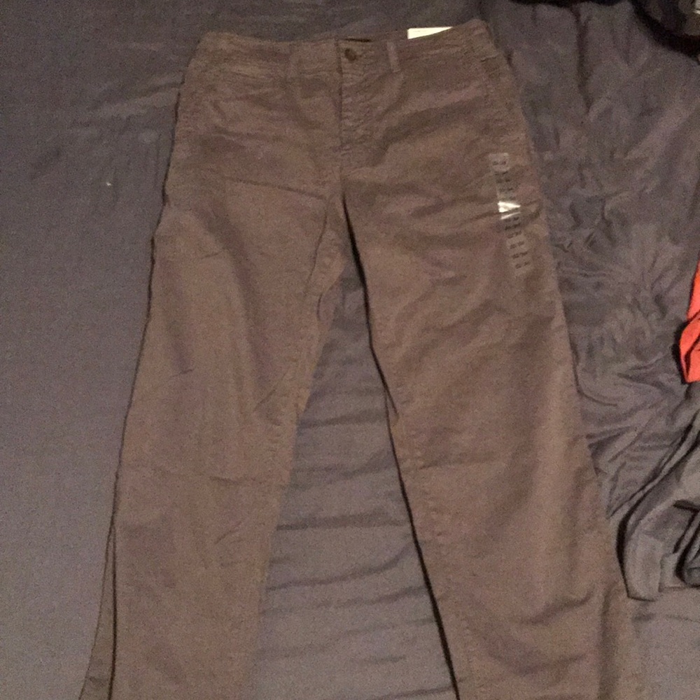 Dark grey American Eagle khakis